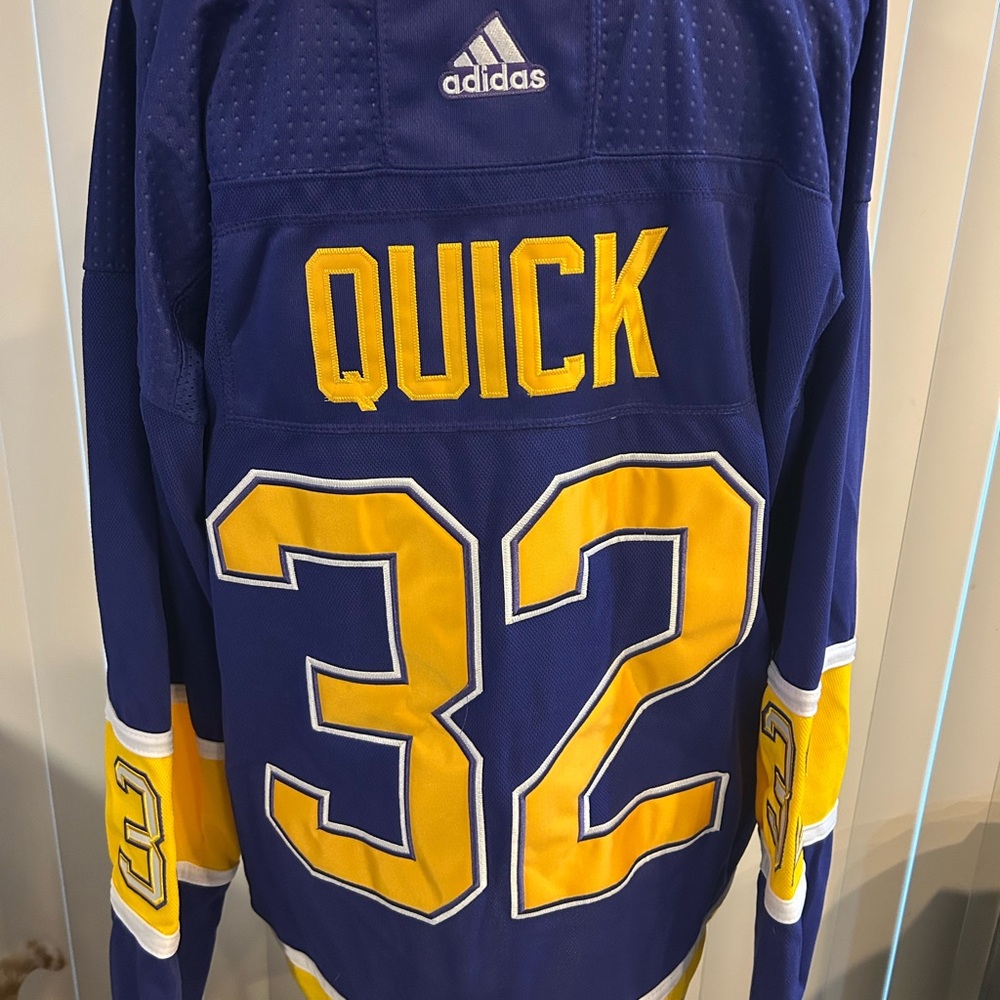 Adidas NHL Blue and Yellow Jersey